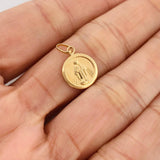 Dije Virgen Milagrosa 0.45gr / 1.8cm / Oro Amarillo 18K &