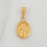Dije Virgen Milagrosa 0.7gr / 2.1cm / Oro Amarillo 18K &