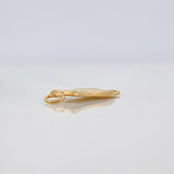 Herraje One Dólar 0.35gr / 1.7cm / Oro Amarillo 18K