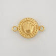 Herraje Corona 0.55gr / 1.6cm / Oro Amarillo 18K &