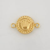 Herraje Corona 0.5gr / 1.5cm / Oro Amarillo 18K %