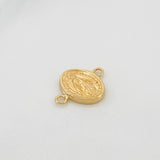 Herraje Virgen Milagrosa 0.45gr / 1.5cm / Oro Amarillo 18K &