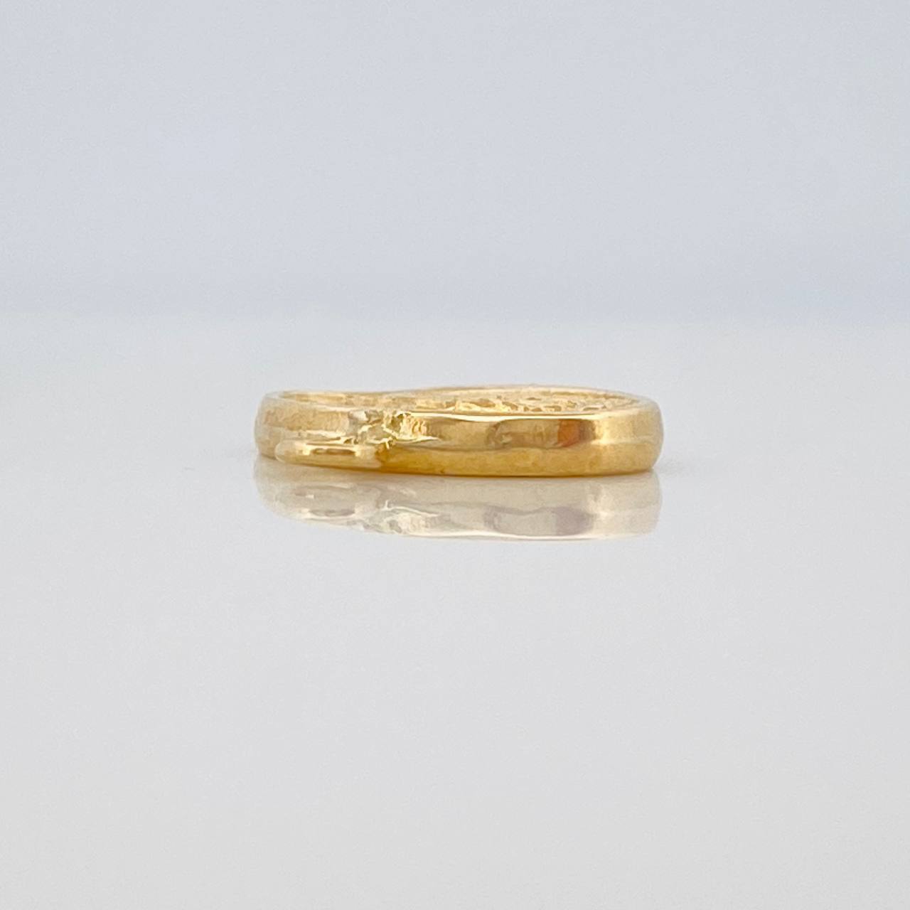 Herraje Virgen Milagrosa 0.45gr / 1.5cm / Oro Amarillo 18K &
