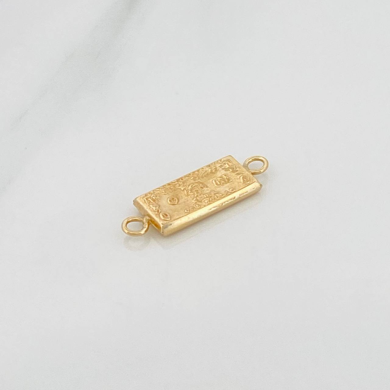 Herraje One Dólar 0.55gr / 2cm / Oro Amarillo 18K