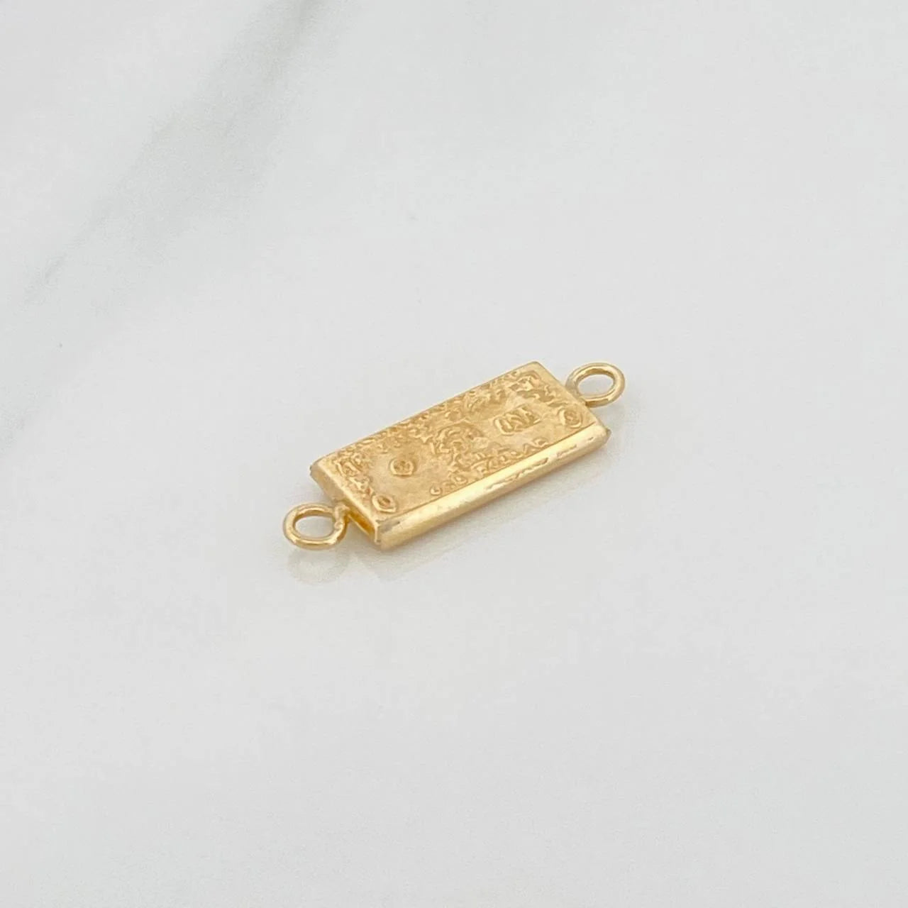 Herraje One Dolar 0.75g / 2.5cm Oro Amarillo 18K