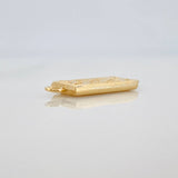 Herraje One Dólar 0.55gr / 2cm / Oro Amarillo 18K