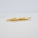 Herraje Infinito 0.65gr / 2.3cm / Oro Amarillo 18K