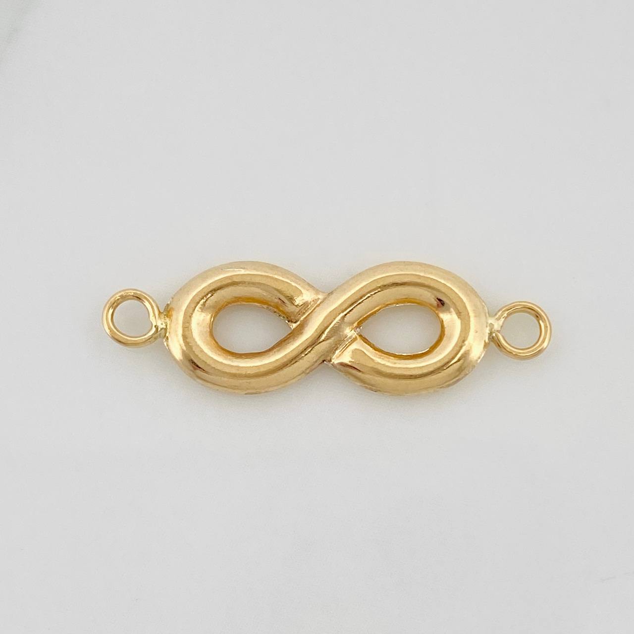 Herraje Infinito 0.65gr / 2.3cm / Oro Amarillo 18K