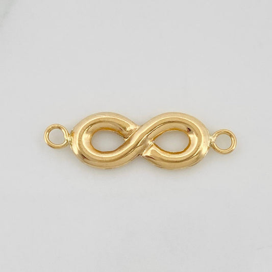 Herraje Infinito 0.65gr / 2.3cm / Oro Amarillo 18K