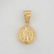 Dije San Benito 0.6gr / 2cm / Oro Amarillo 18K %