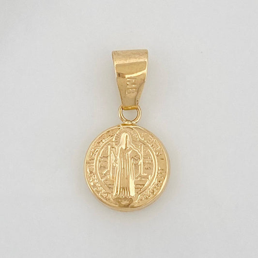 Dije San Benito 0.6gr / 1.9cm / Oro Amarillo 18K &