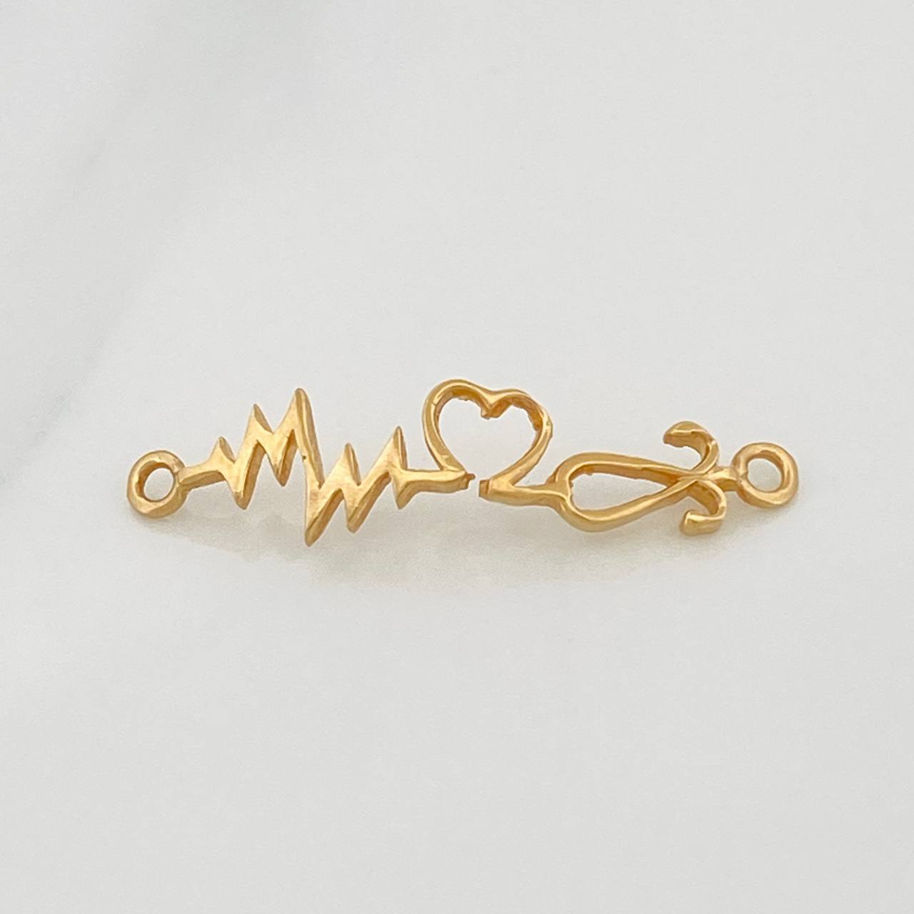 Herraje Linea De Vida 0.8gr / 2.9cm / Oro Amarillo 18K &