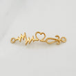 Herraje Linea De Vida 0.8gr / 2.9cm / Oro Amarillo 18K &