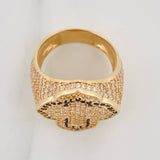 Anillo Cruz Tupida 14.3gr / T11 / Oro Amarillo Nac.Esp. 18K &