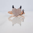 Anillo Corazon Devil 2.55gr / T5 1/4 / Tres Oros 18K %