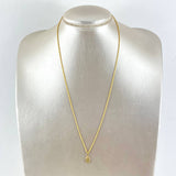 Cadena Lazo 0.95gr / 50cm / 1.2mm + Dije Virgen Guadalupe 0.35gr / 1.5cm Oro Amarillo 18K (Oferta)