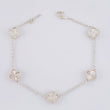 Pulso Rolo Trébol Diamantado 8.1g / 21.5cm / 1.4mm Plata 925