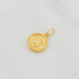Dije Corona 0.55g / 1.9cm Oro Amarillo 18K