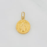 Dije San Benito 0.75g / 2cm Oro Amarillo 18K