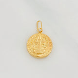 Dije San Benito 0.9g / 2.1cm Oro Amarillo 18K