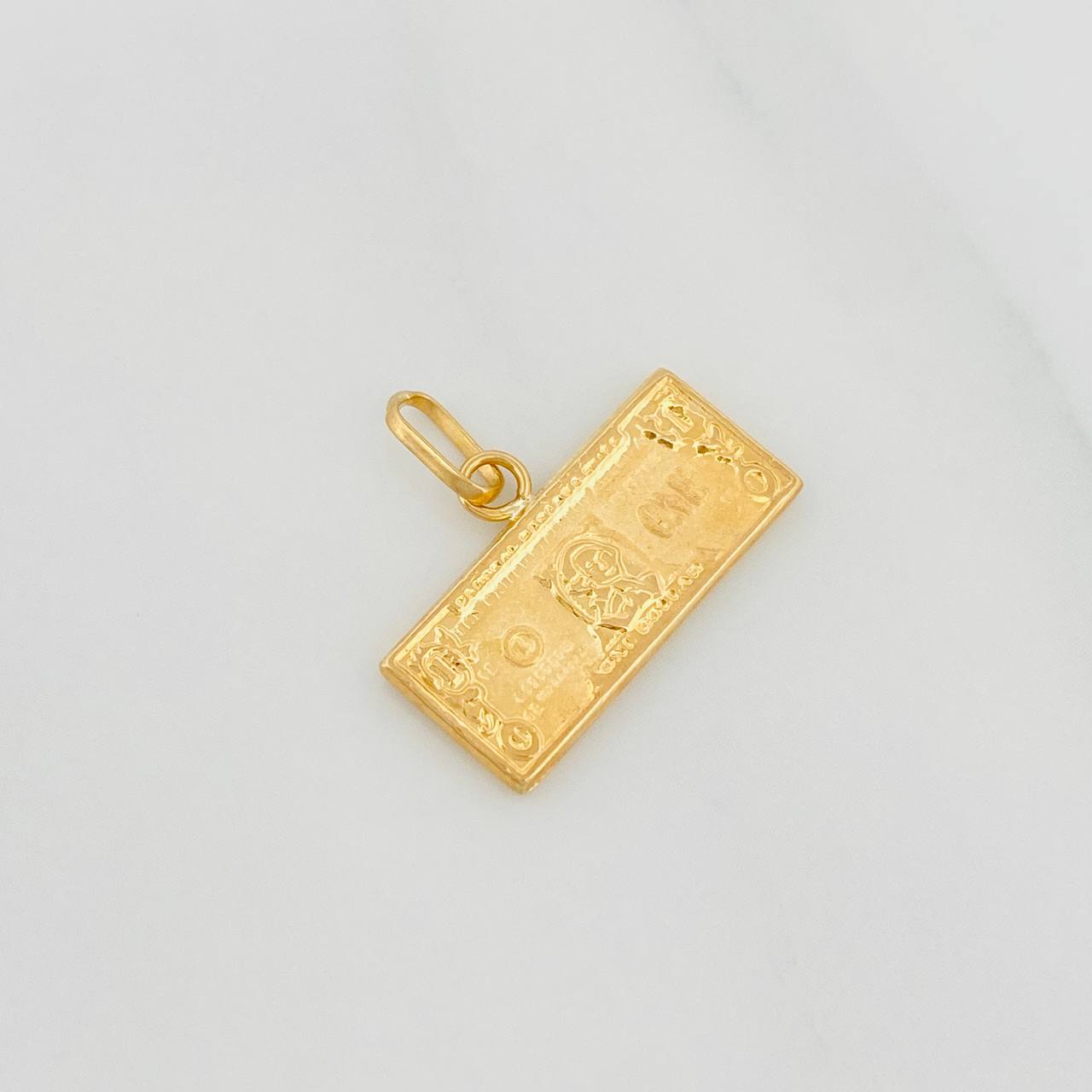 Dije One Dolar 0.75g / 1.7cm Oro Amarillo 18K
