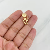 Dije Tres Gracias 0.9g / 1.7cm Oro Amarillo 18K