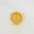Anillo Bordeado Virgen del Carmen 3.8g / T10 Oro Amarillo 18K