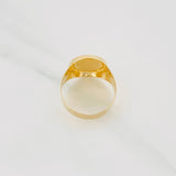Anillo Bordeado Virgen del Carmen 3.8g / T10 Oro Amarillo 18K