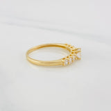 Anillo Solitario Churumbela 1.85g / T7 Oro Amarillo 18K