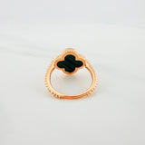 Anillo Trébol 4.2g / T7 Oro Rosa 18K