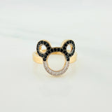 Anillo Raton 3.3g / T5 Tres Oros 18K