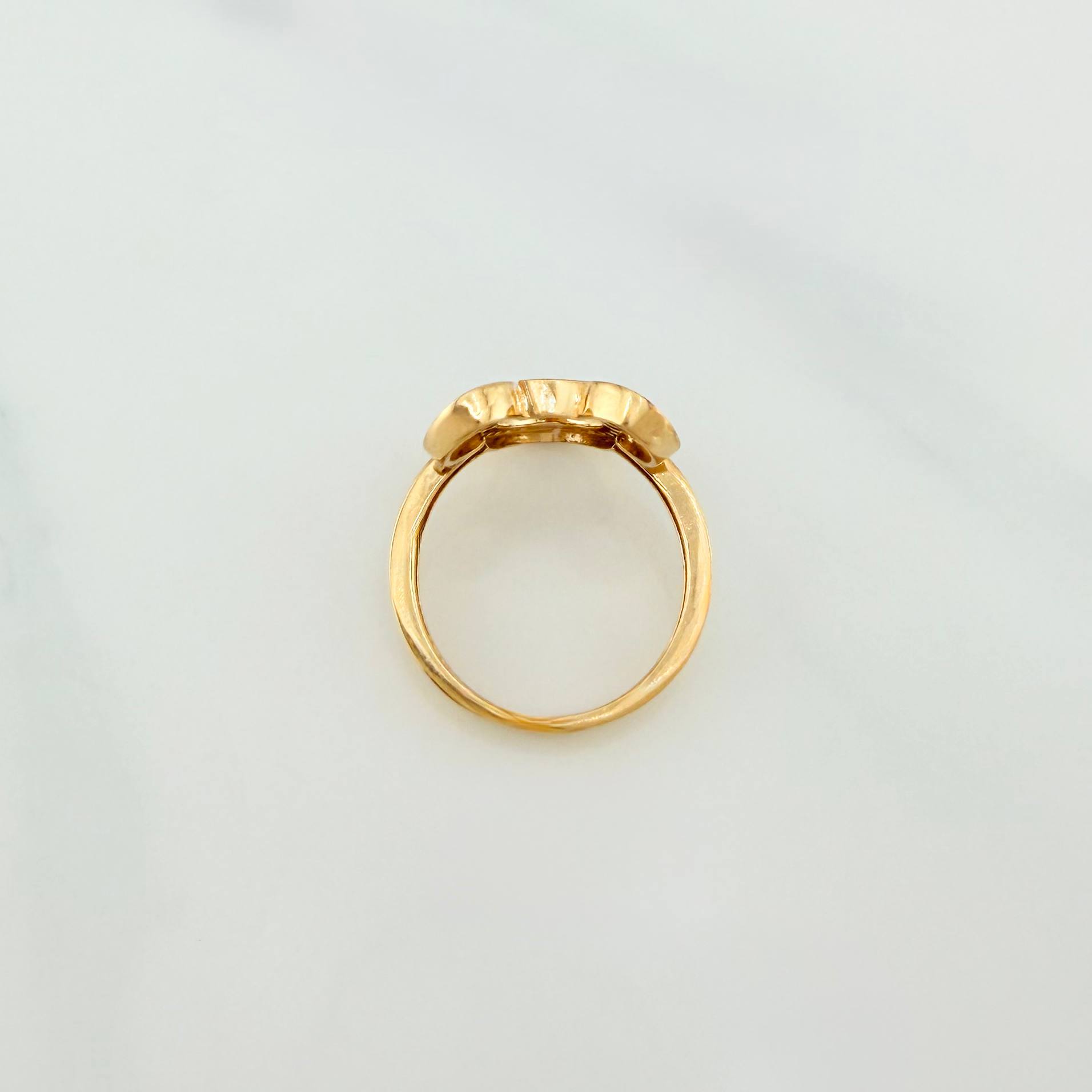 Anillo Raton 3.3g / T5 Tres Oros 18K