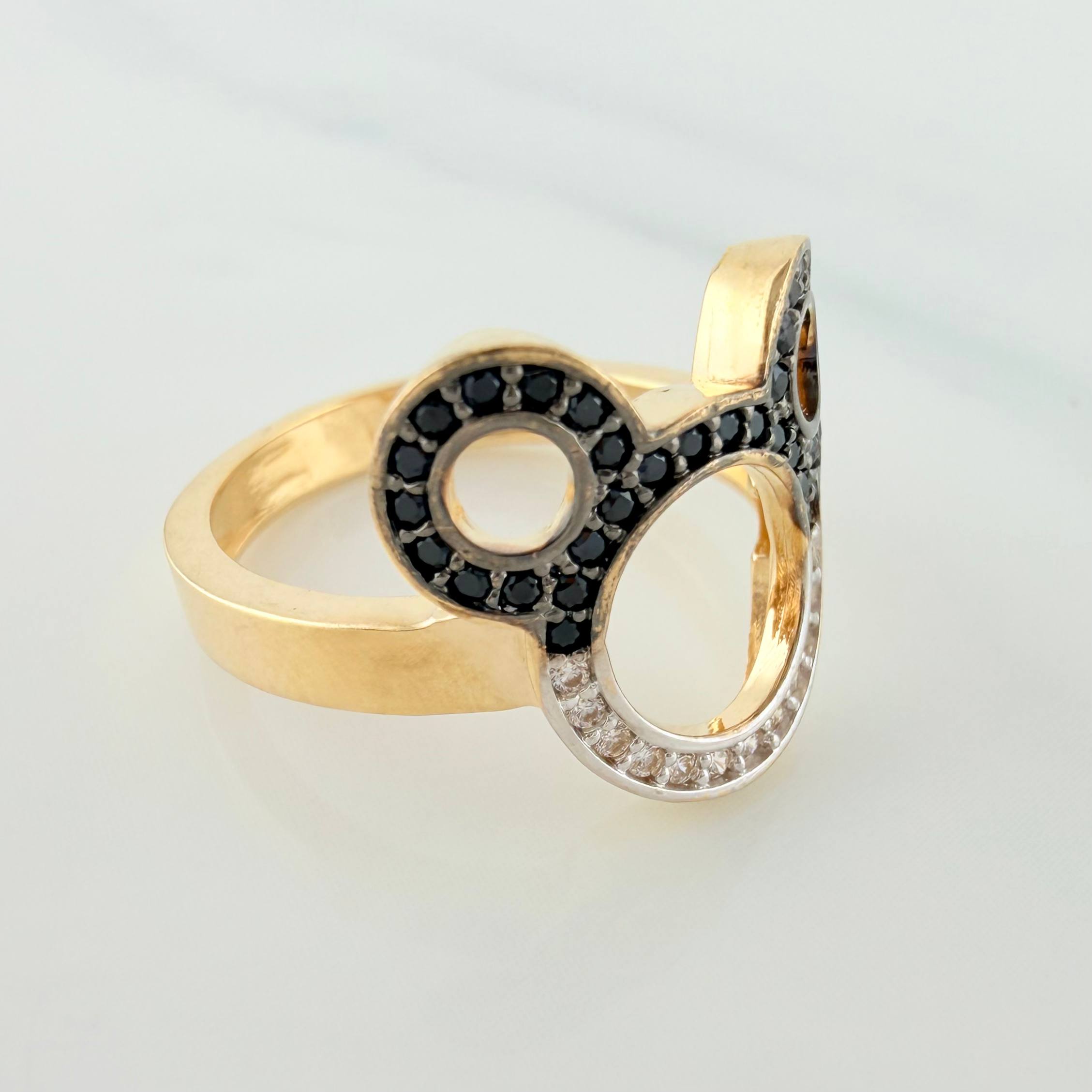 Anillo Raton 3.3g / T5 Tres Oros 18K