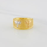 Anillo Libélulas 1.65g / T6 1/4 Tres Oros 18K