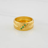 Anillo Triada 7.75g / T6 1/2 Oro Amarillo 18K