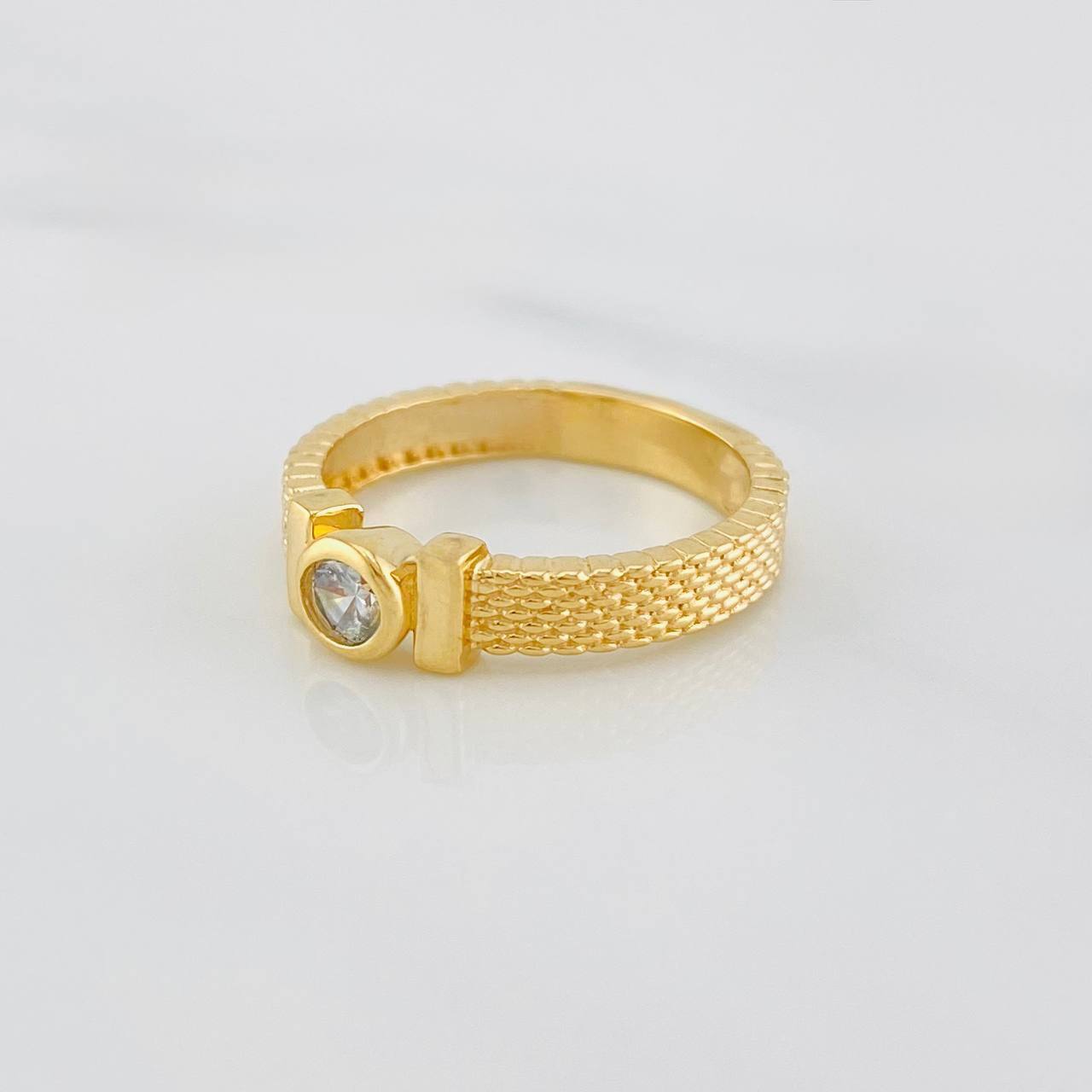 Anillo Cinturón 3.85g / T6 1/2 Oro Amarillo 18K