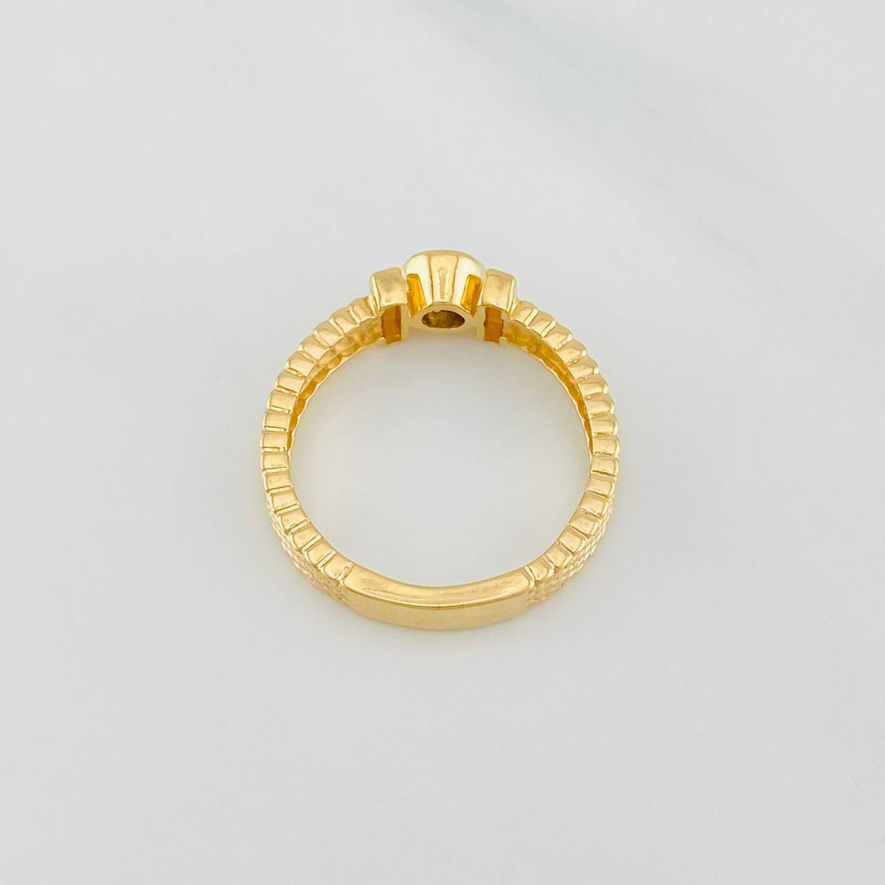 Anillo Cinturón 3.85g / T6 1/2 Oro Amarillo 18K