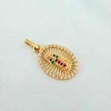Dije Virgen Guadalupe 1.6g / 2.5cm Oro Amarillo 18K