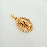 Dije Virgen Guadalupe 1.6g / 2.5cm Oro Amarillo 18K