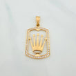 Dije Corona 3.7g / 3.8cm Oro Amarillo 18K