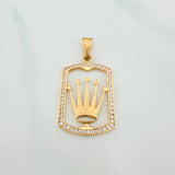 Dije Corona 3.7g / 3.8cm Oro Amarillo 18K