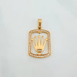 Dije Corona 1.55g / 2.6cm Oro Amarillo 18K