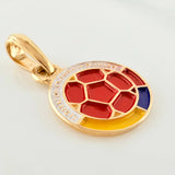 Dije Escudo Selección 1.15g / 2cm Oro Amarillo 18K