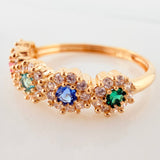 Anillo Churumbela Tupido 1.95g / T4 3/4 Oro Amarillo 18K