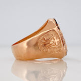 Anillo Virgen del Carmen 6.75g / T10 Tres Oros 18K