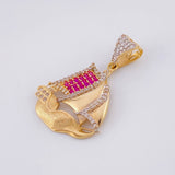 Dije Barco 3.7g / 3.3cm Oro Amarillo 18K