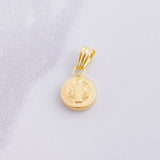 Dije San Benito 0.4g / 1.6cm Oro Amarillo 18K