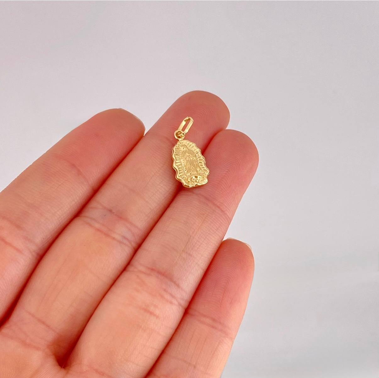 Dije Virgen de Guadalupe 0.55g / 2cm Oro Amarillo 18K