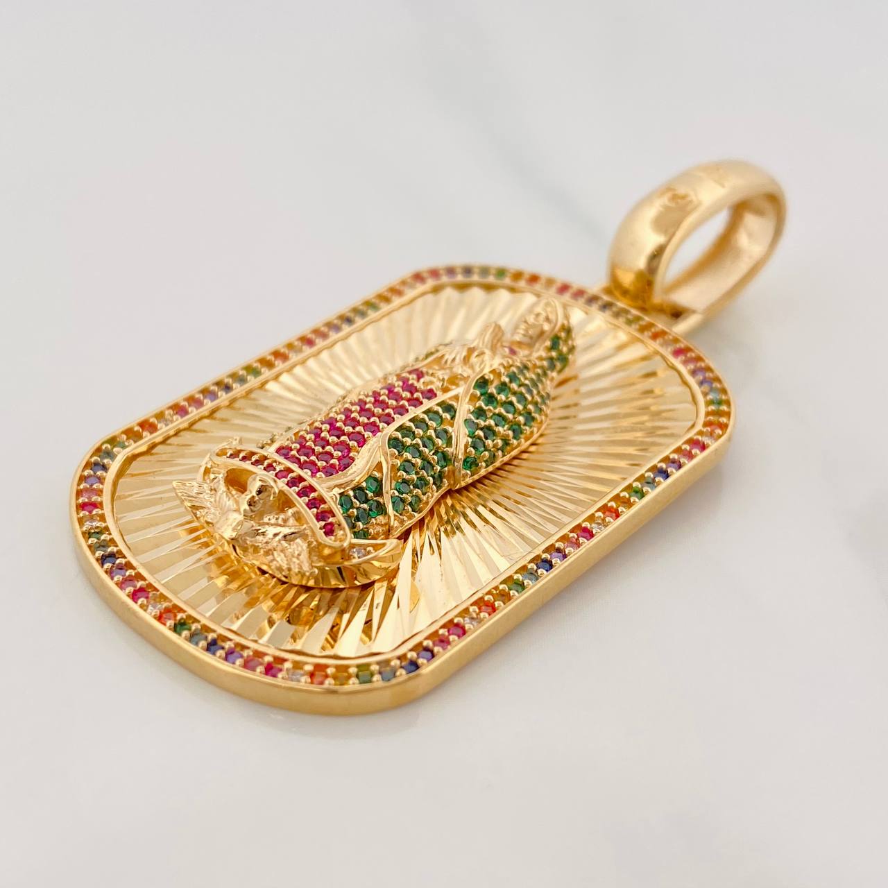 Dije Virgen Guadalupe 17.35g / 5.8cm Oro Amarillo 18K