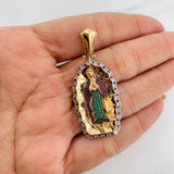 Dije Virgen Guadalupe 14.5g / 5.1cm Tres Oros 18K